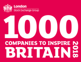 1000 Companies To Inspire Britain 2018 Logo